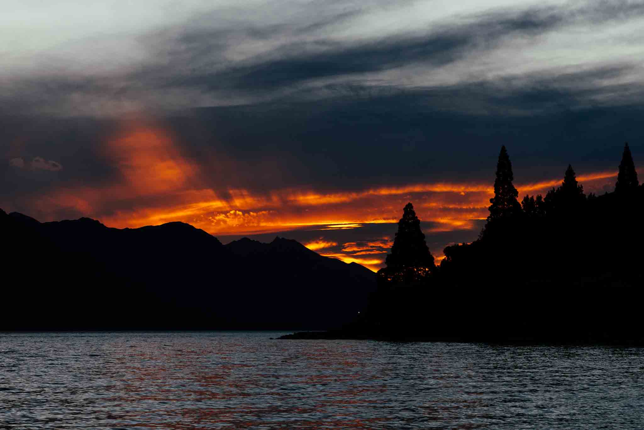 Sunset of Lake Whakatipu 5