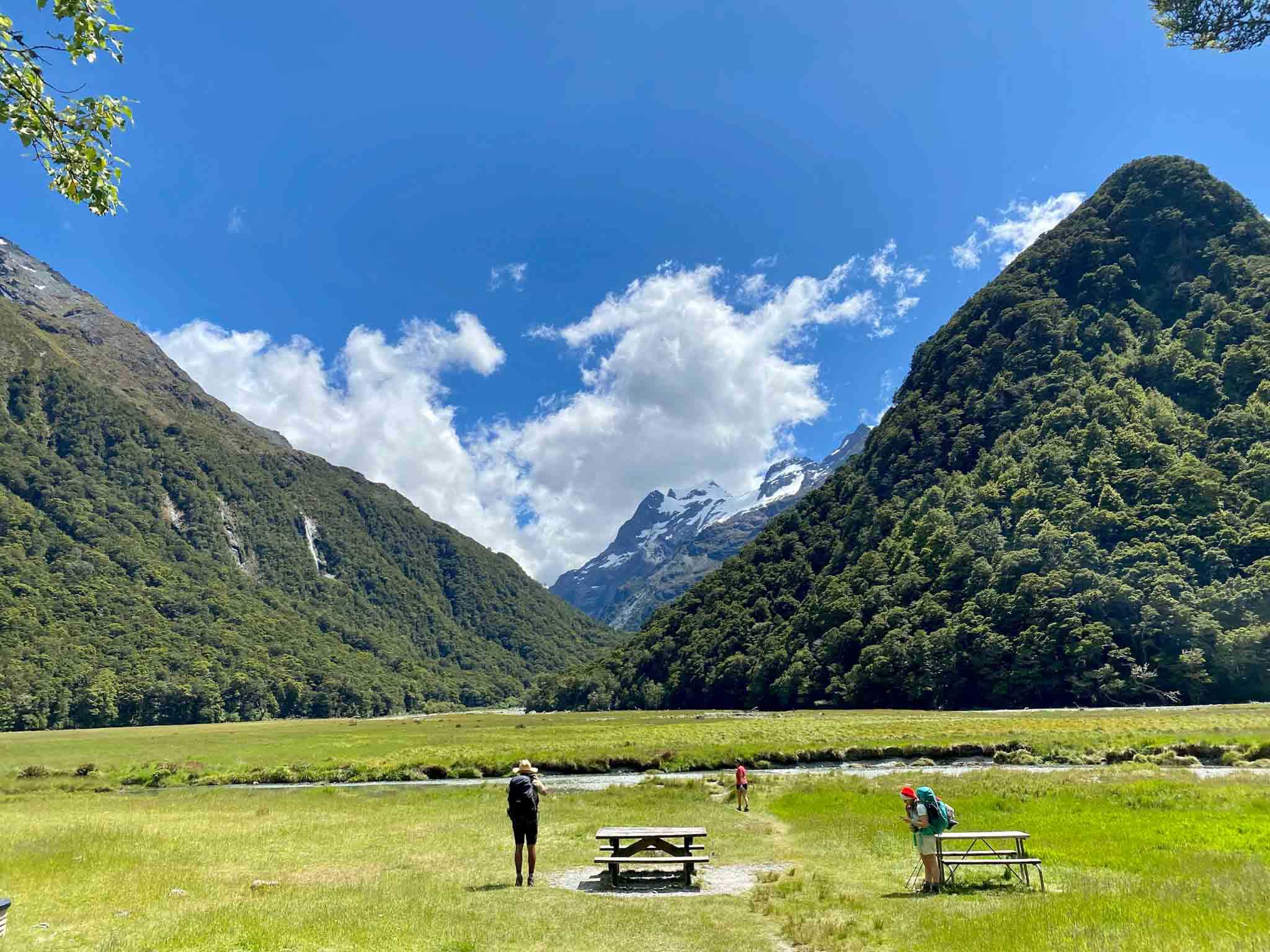 Routeburn Flats Campsite