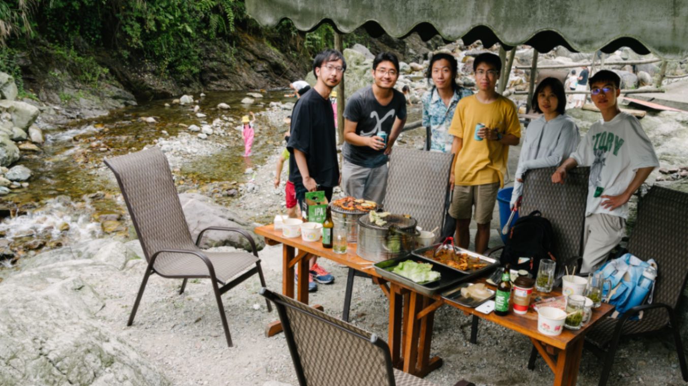 Eat the watermelon! Outdoor BBQ