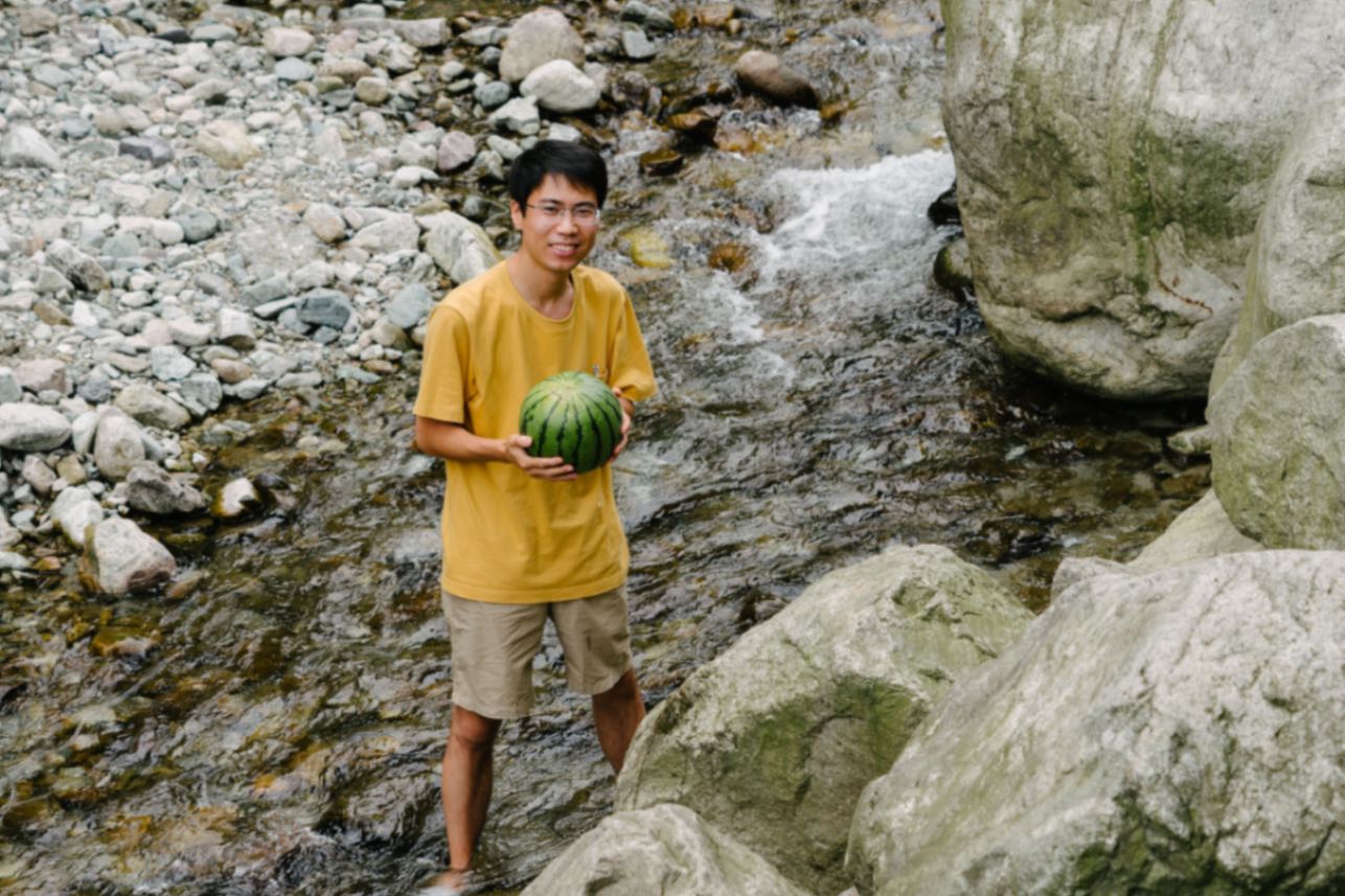 Pick the watermelon up!