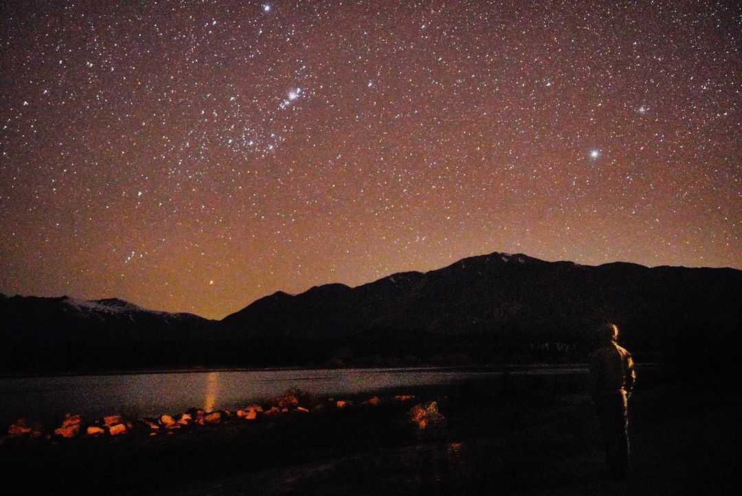 Stargazing at Lake Tekapo