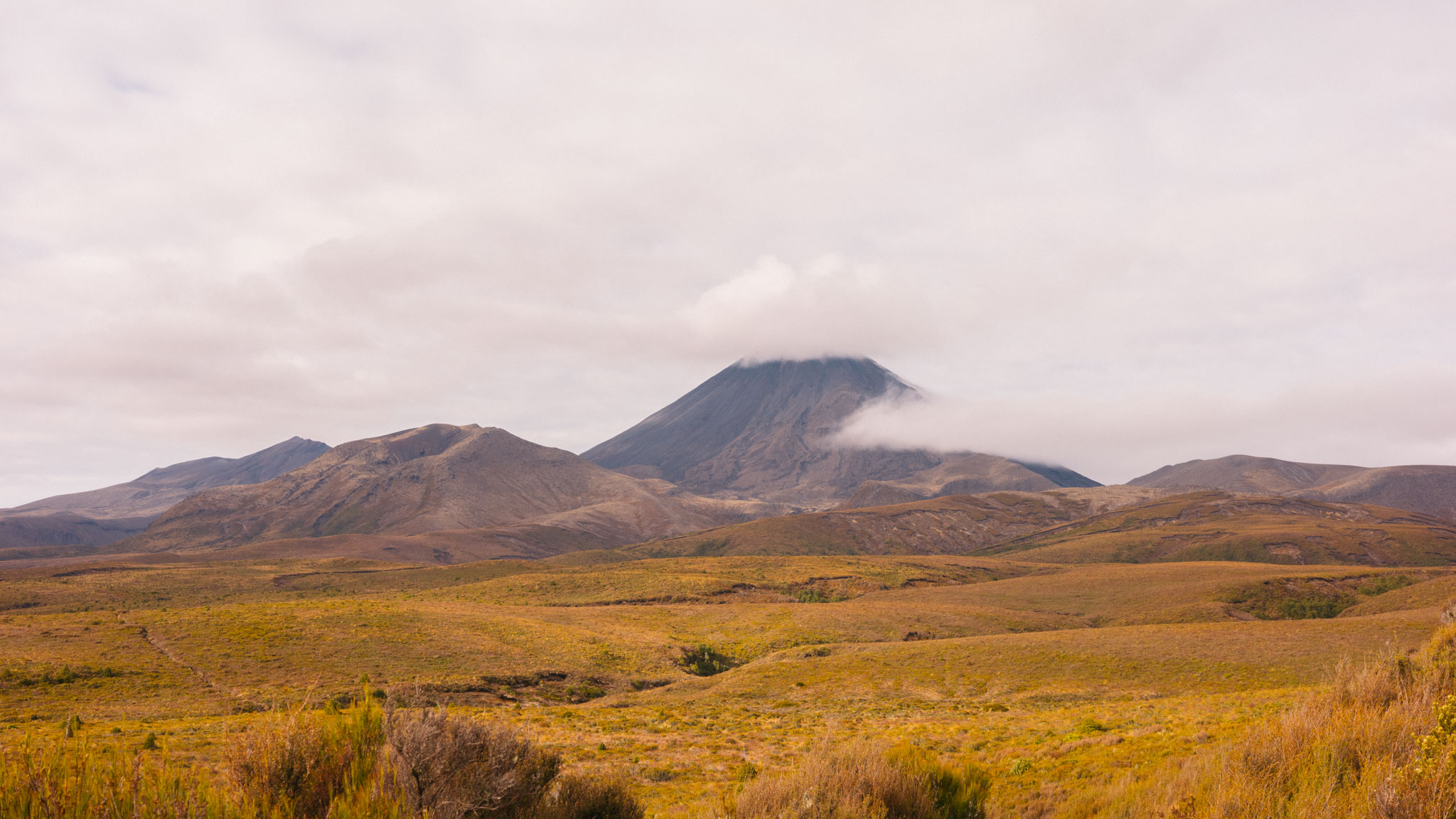 Panoramic View of Mount Tongariro