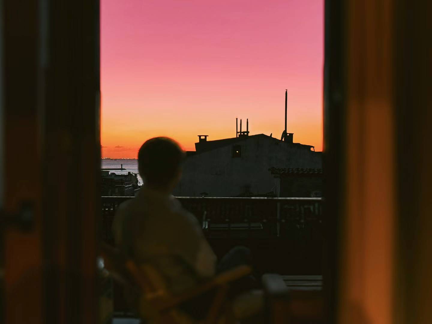 Sunset at Uskudar, Istanbul