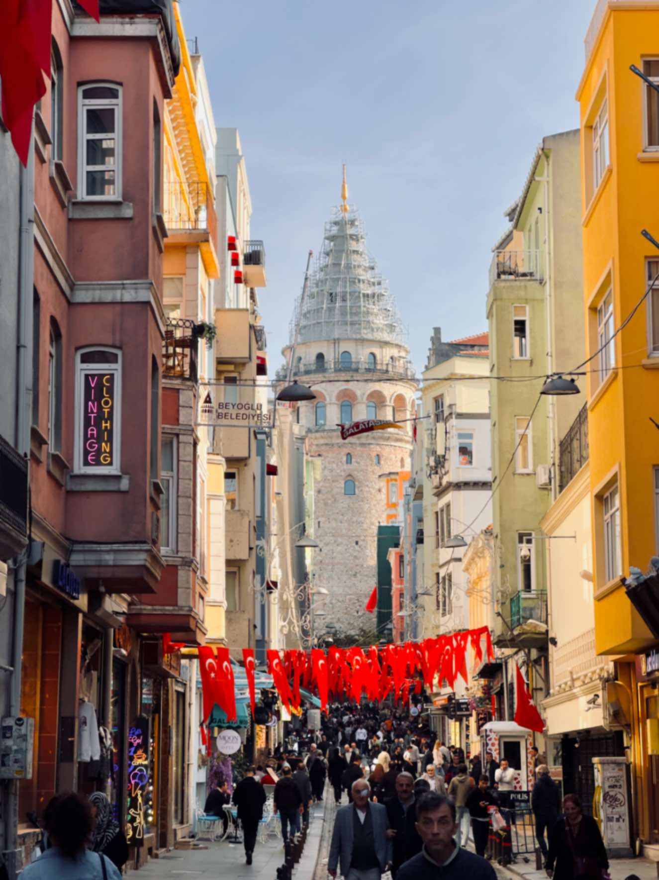 Galata Tower (close look)