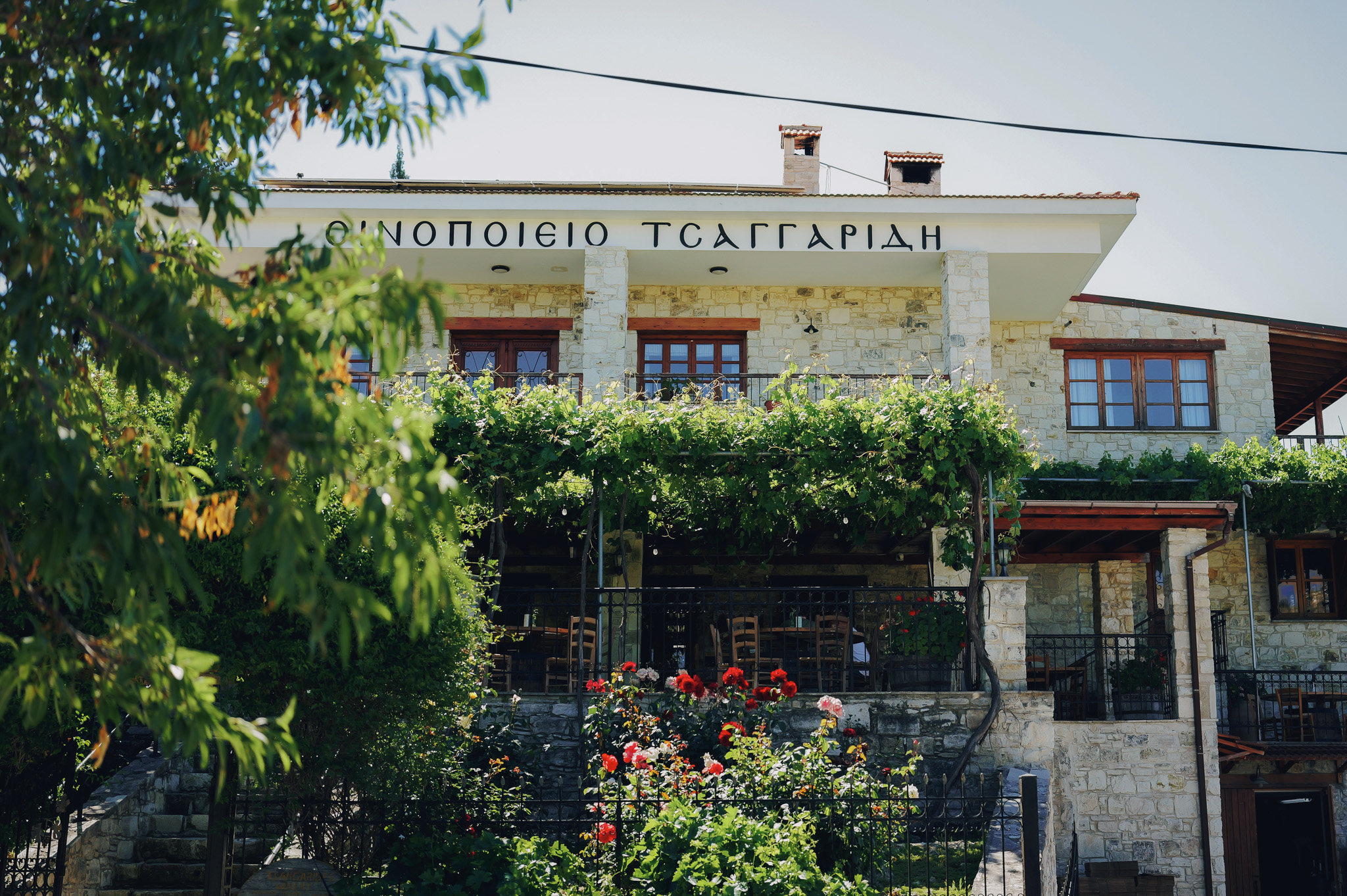 Winery in a mountain village northwest of Paphos